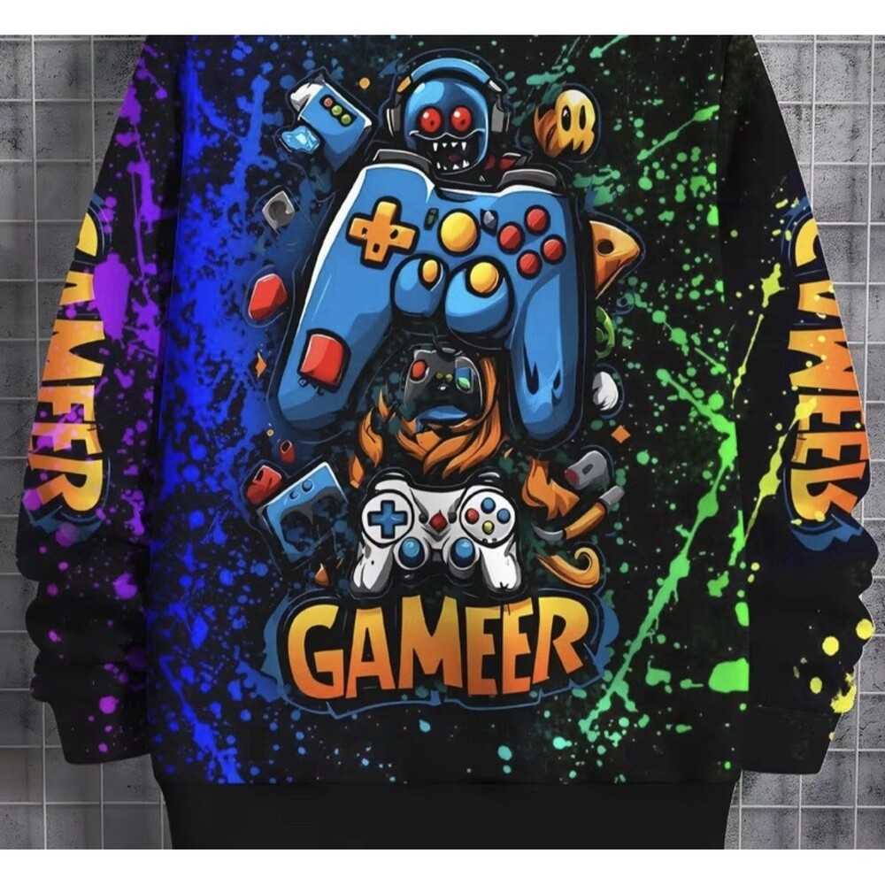 Gaming Hoodie For Age 12-14